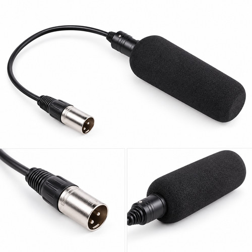 Handheld interview microphone - handheld,