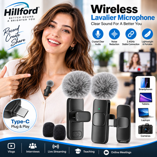 Wireless lavalier microphone - wireless,