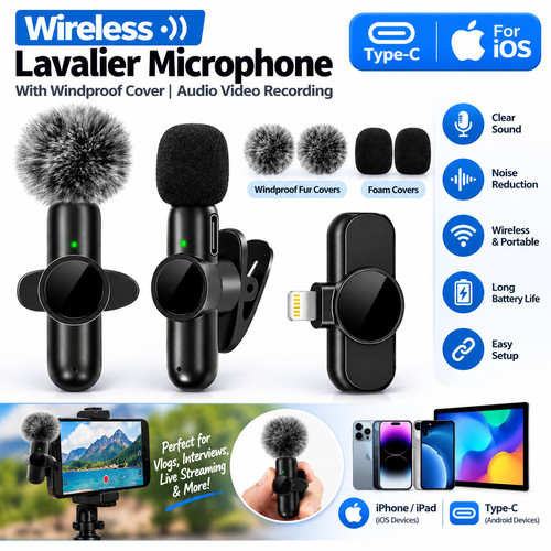 Wireless lavalier microphone - lavalier,