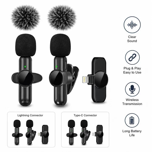 Wireless lavalier microphone - wireless,