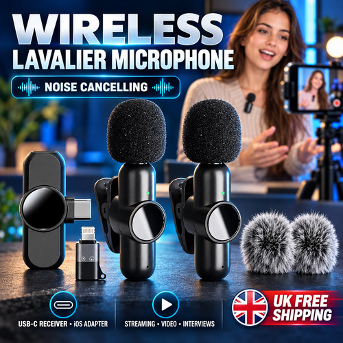 Wireless lavalier microphone - wireless,