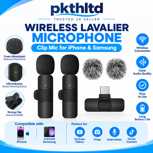 Wireless lavalier microphone - wireless,