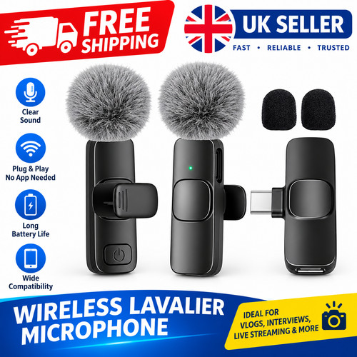Wireless lavalier microphone - wireless,